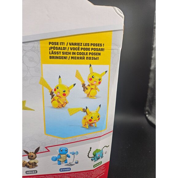 Mega Pokémon Build & Show Pikachu 211-Piece Building Toy For Ages 7+ - Picture 7 of 8